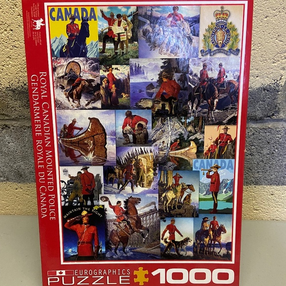 Eurographics Other - Eurographics Royal Canadian Mounted Police 1000 Piece Puzzle